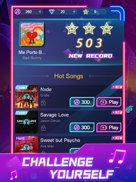 Magic Piano:EDM Music Tiles - عکس بازی موبایلی اندروید