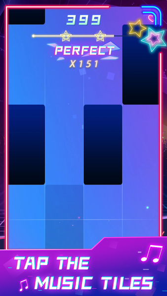 Magic Piano:EDM Music Tiles - Gameplay image of android game