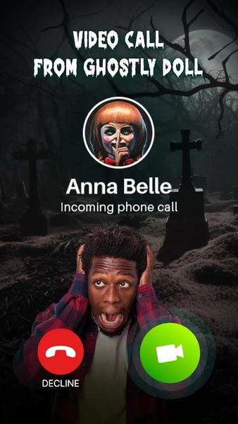 Scary Prank Calls & Fake Chat - Image screenshot of android app