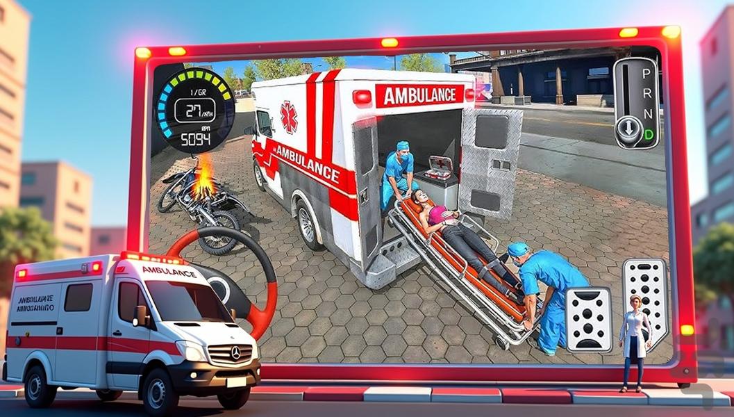 امبولانس بازی - عکس بازی موبایلی اندروید