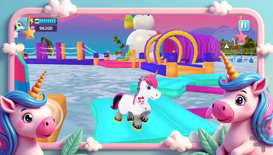 بازی اسب سواری - Gameplay image of android game