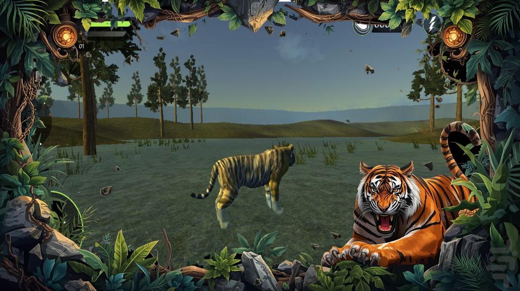 بازی حیوانات | بازی ببر - Gameplay image of android game
