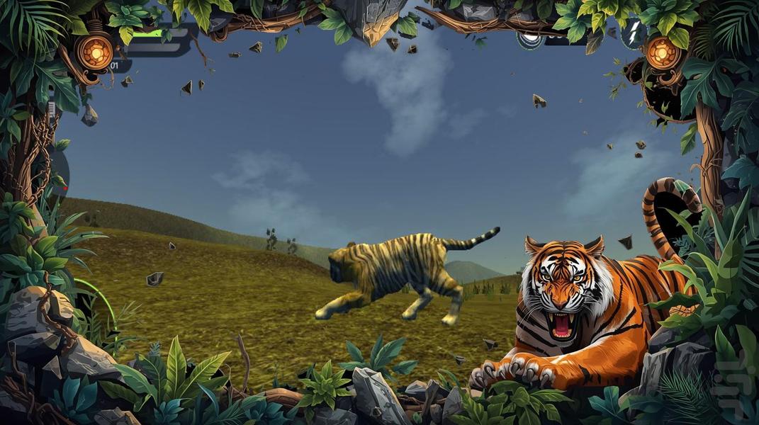 بازی حیوانات | بازی ببر - Gameplay image of android game