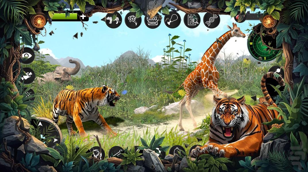 بازی حیوانات | بازی ببر - Gameplay image of android game