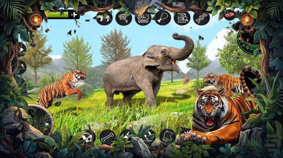 بازی حیوانات | بازی ببر - Gameplay image of android game