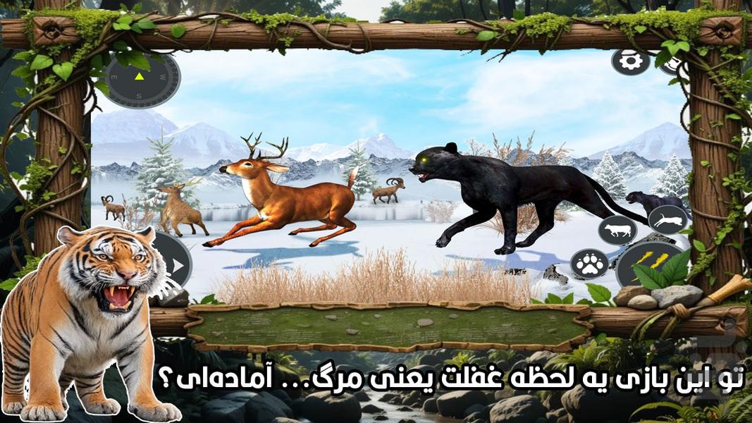 بازی ببر - Gameplay image of android game
