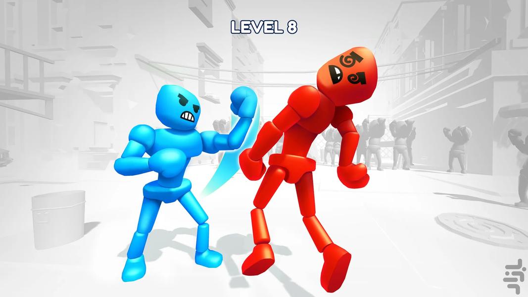 بازی بوکس - Gameplay image of android game