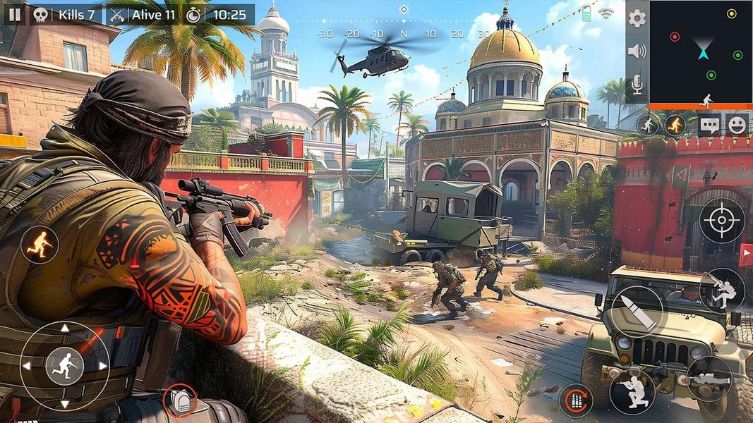 بازی تفنگی نبرد ویژه - Gameplay image of android game