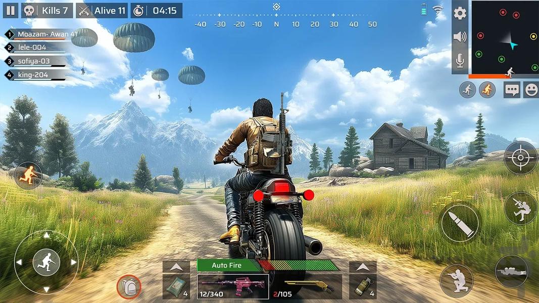 بازی تفنگی نبرد ویژه - Gameplay image of android game