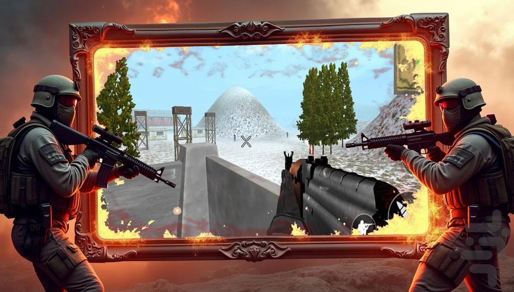 بازی تفنگی تک تیرانداز حرفه ای - Gameplay image of android game