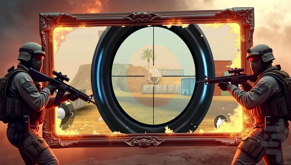 بازی تفنگی تک تیرانداز حرفه ای - Gameplay image of android game