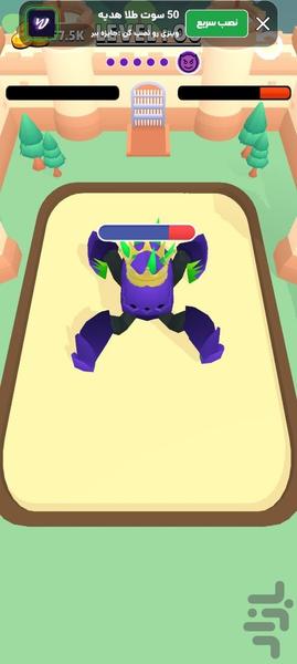 بازی اژدهای خشمگین - Gameplay image of android game