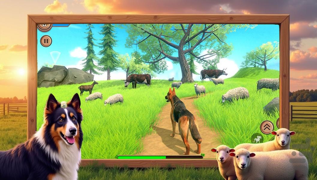 بازی سگ - Gameplay image of android game