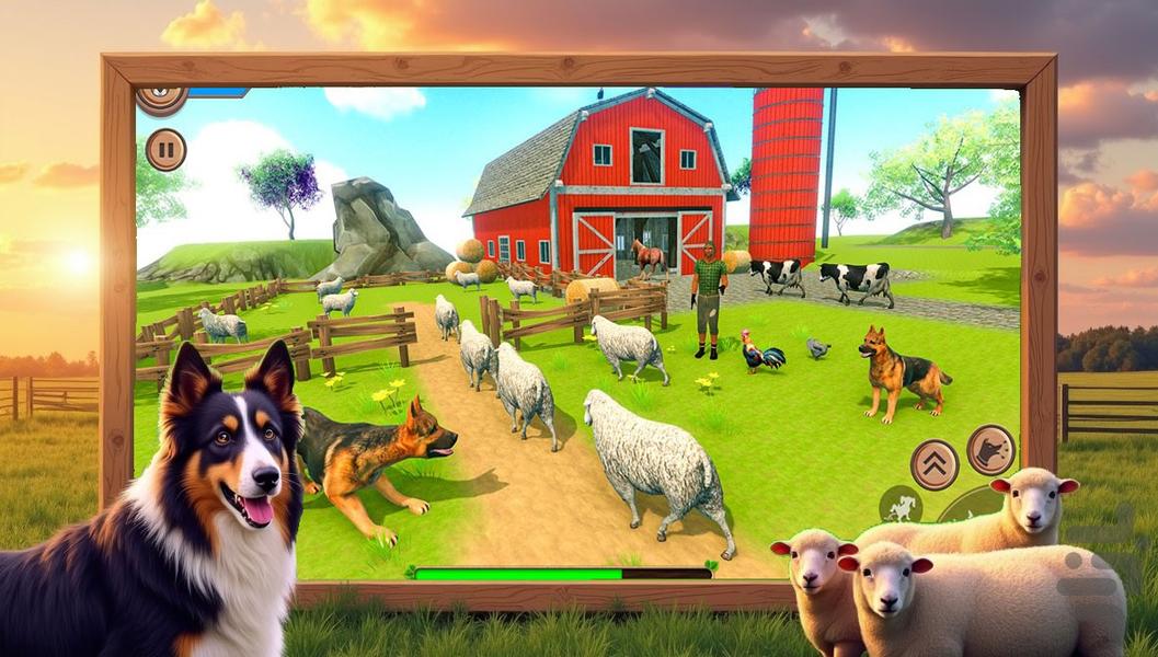 بازی سگ - Gameplay image of android game