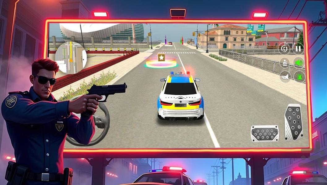 بازی پلیسی دزد و پلیس - عکس بازی موبایلی اندروید