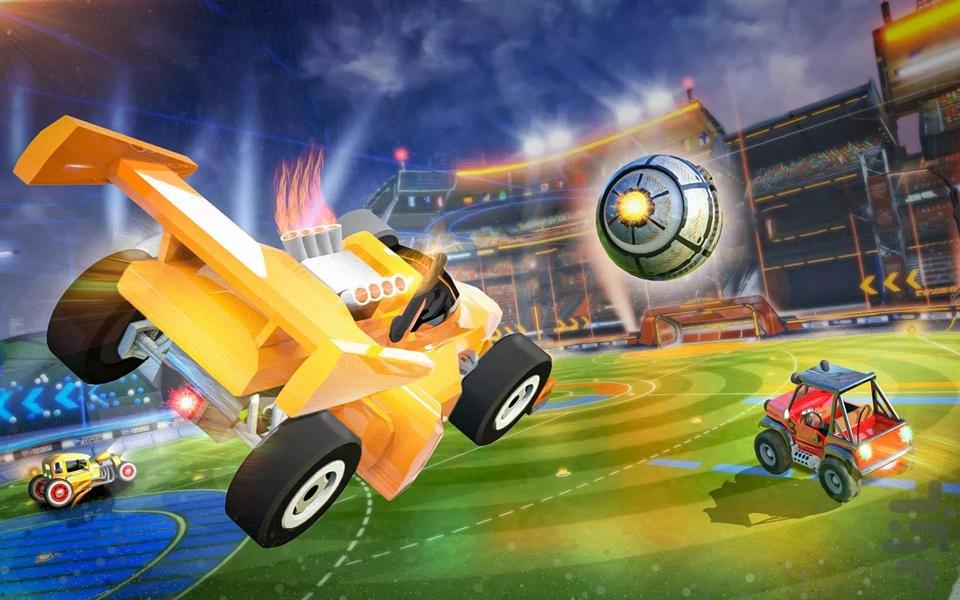 بازی فوتبال ماشین - Gameplay image of android game