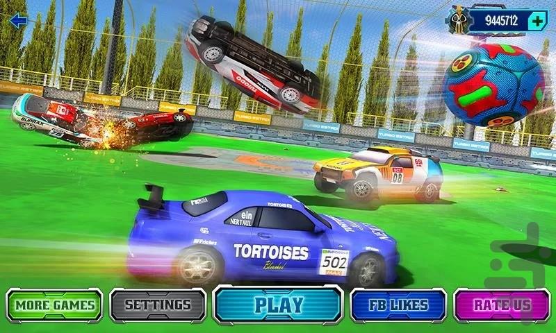 بازی فوتبال ماشین - Gameplay image of android game