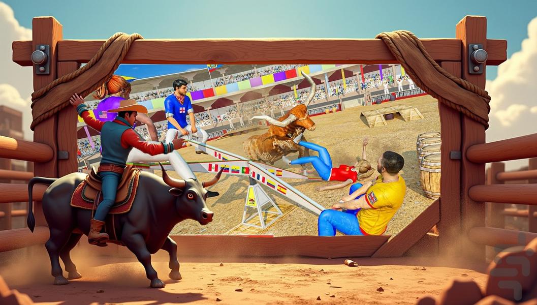 گاو بازی - عکس بازی موبایلی اندروید