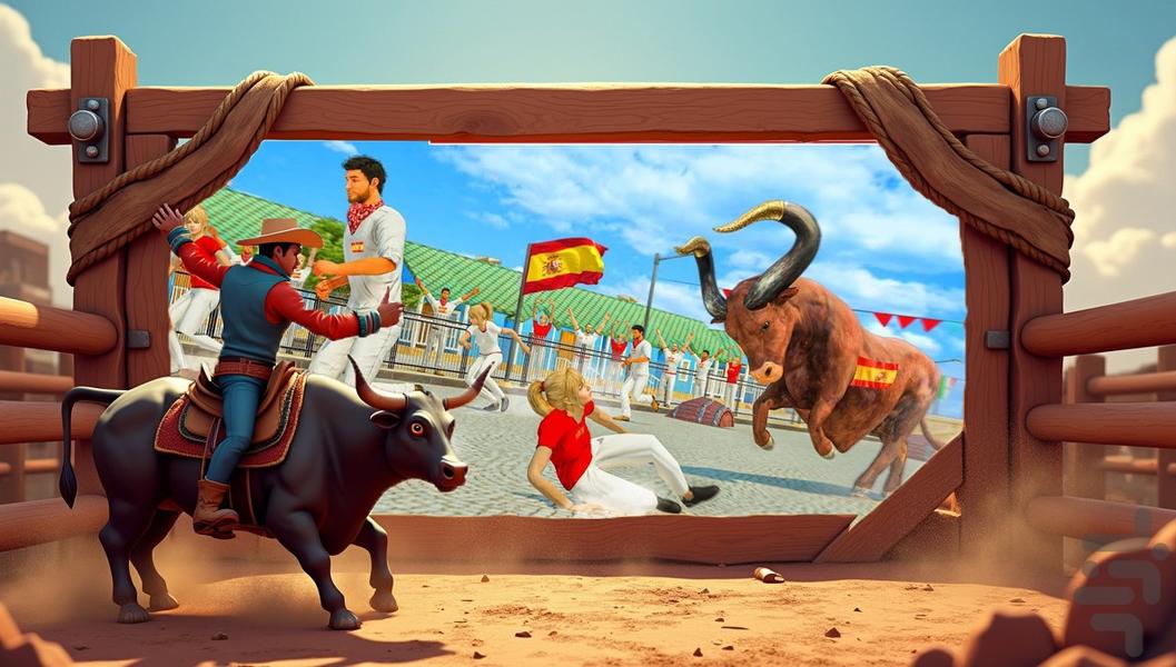 گاو بازی - عکس بازی موبایلی اندروید