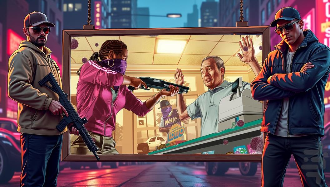 بازی گنگستر شهر - عکس بازی موبایلی اندروید