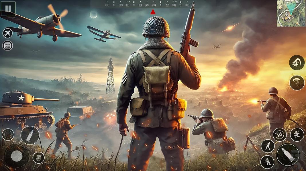 بازی تفنگی قهرمان نبرد - Gameplay image of android game