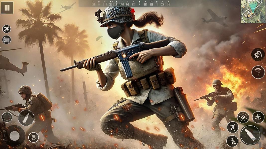 بازی تفنگی کابوس دشمن - Gameplay image of android game