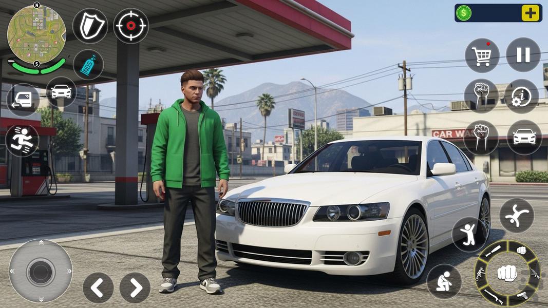تفنگ بازی پلیس بازی - Gameplay image of android game