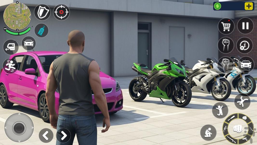 تفنگ بازی پلیس بازی - Gameplay image of android game