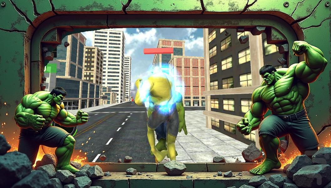 بازی هالک | بازی اکشن - عکس بازی موبایلی اندروید