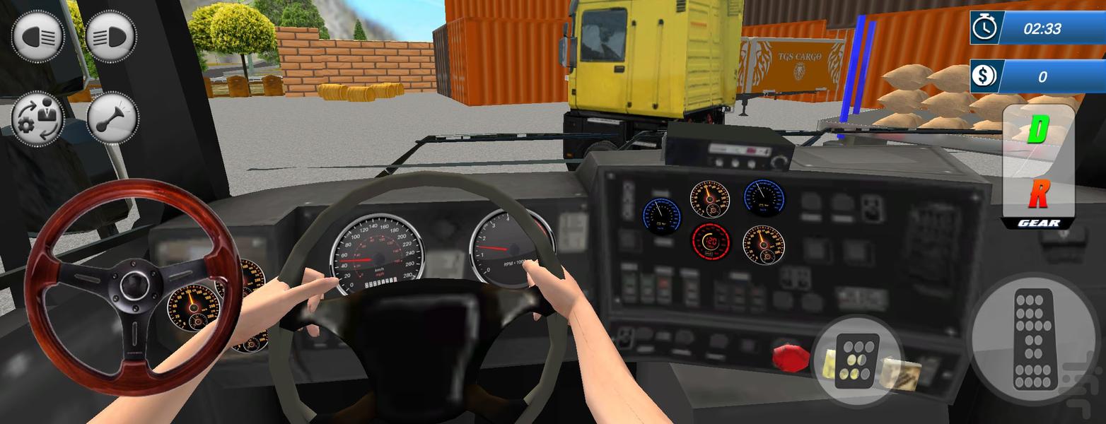 بازی کامیون - Gameplay image of android game