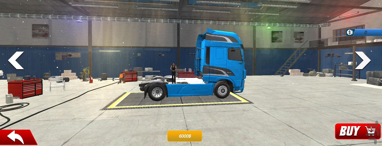 بازی کامیون - Gameplay image of android game