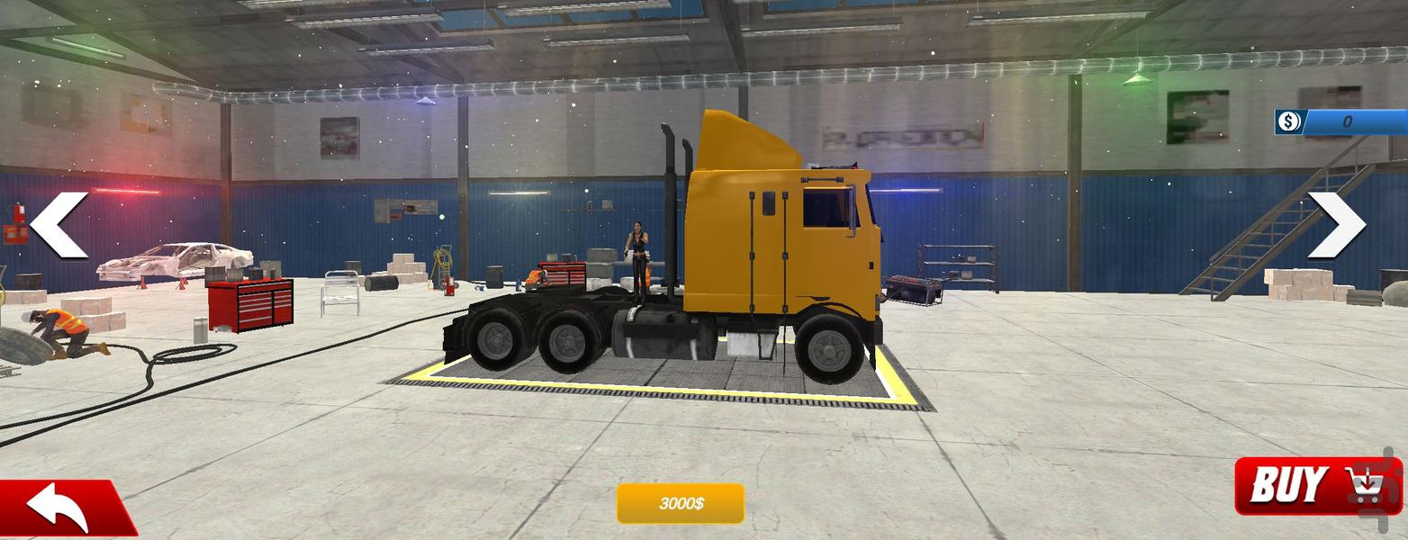 بازی کامیون - Gameplay image of android game