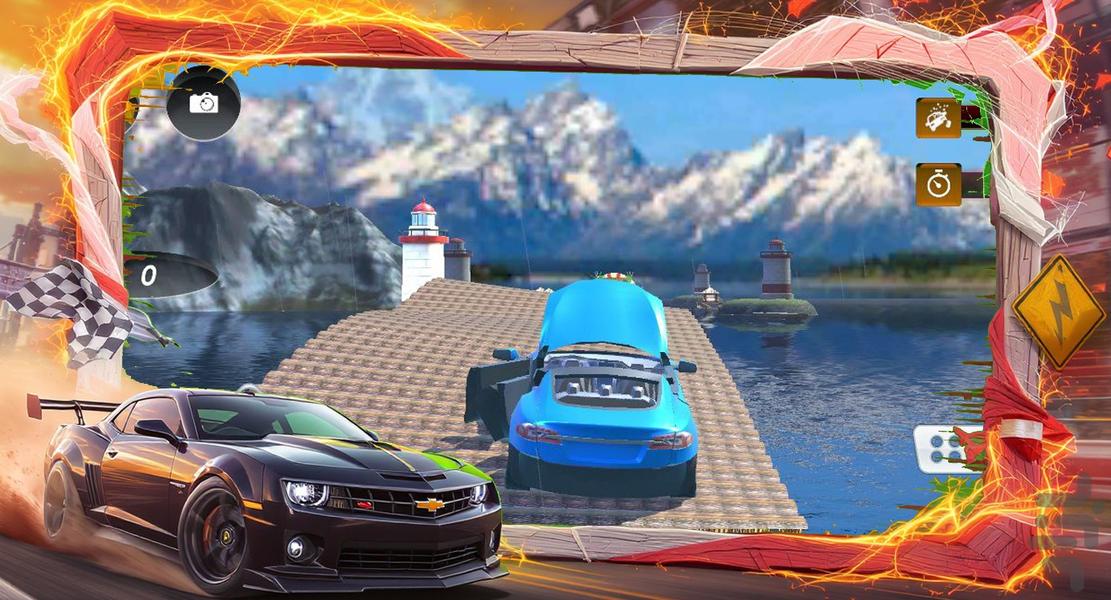 بازی ماشینی ماشین تصادفی - Gameplay image of android game