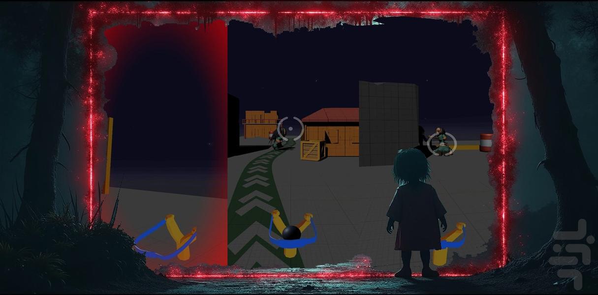 بازی ترسناک مومو - Gameplay image of android game