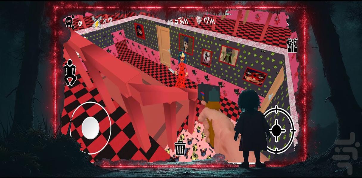 بازی ترسناک مومو - Gameplay image of android game