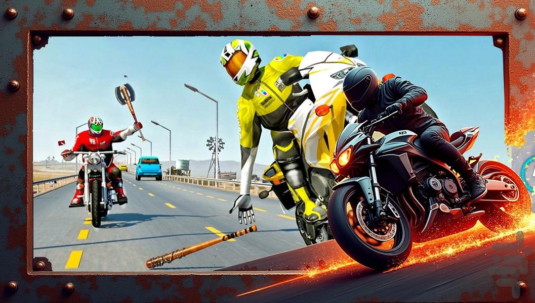 بازی موتور سواری - عکس بازی موبایلی اندروید