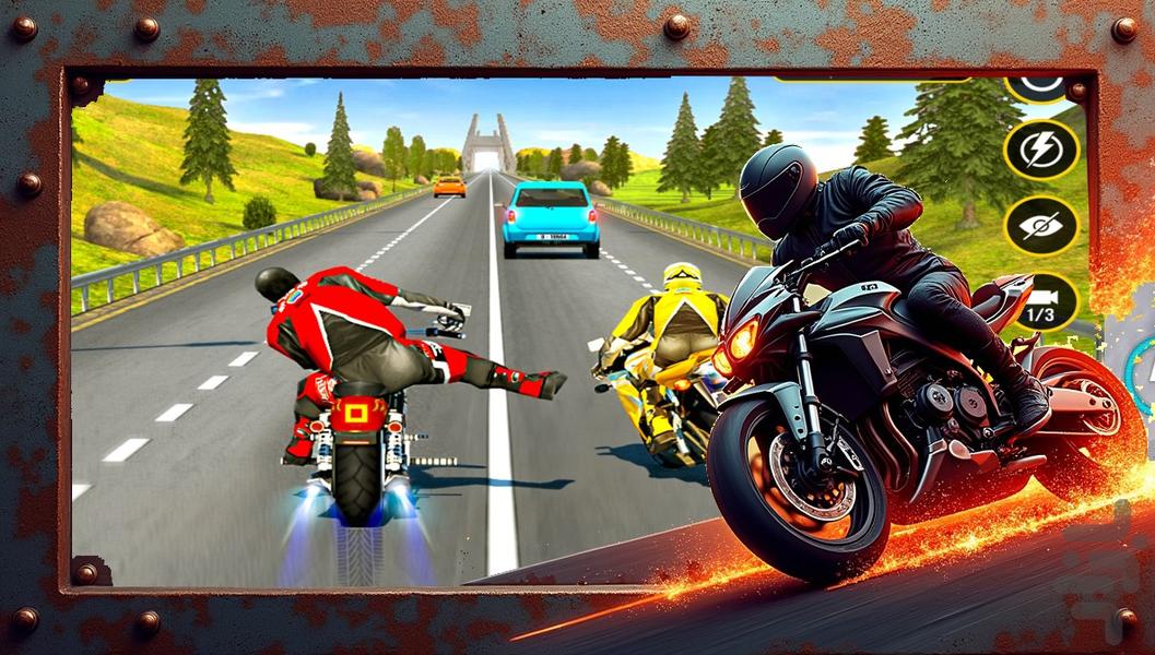 بازی موتور سواری - عکس بازی موبایلی اندروید