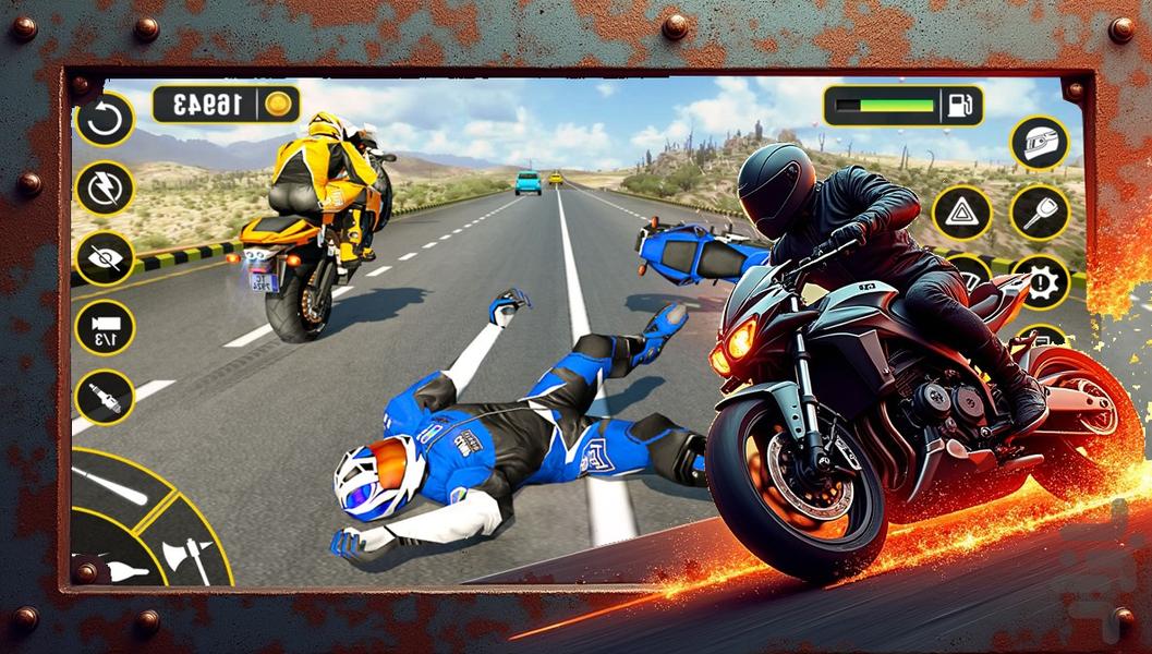 بازی موتور سواری - عکس بازی موبایلی اندروید