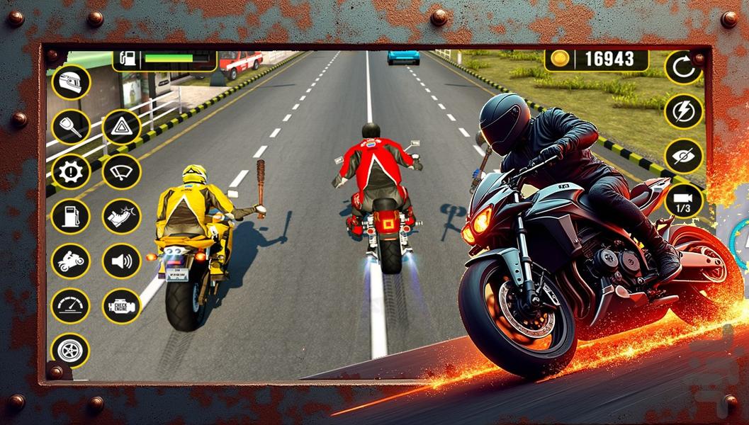 بازی موتور سواری - عکس بازی موبایلی اندروید