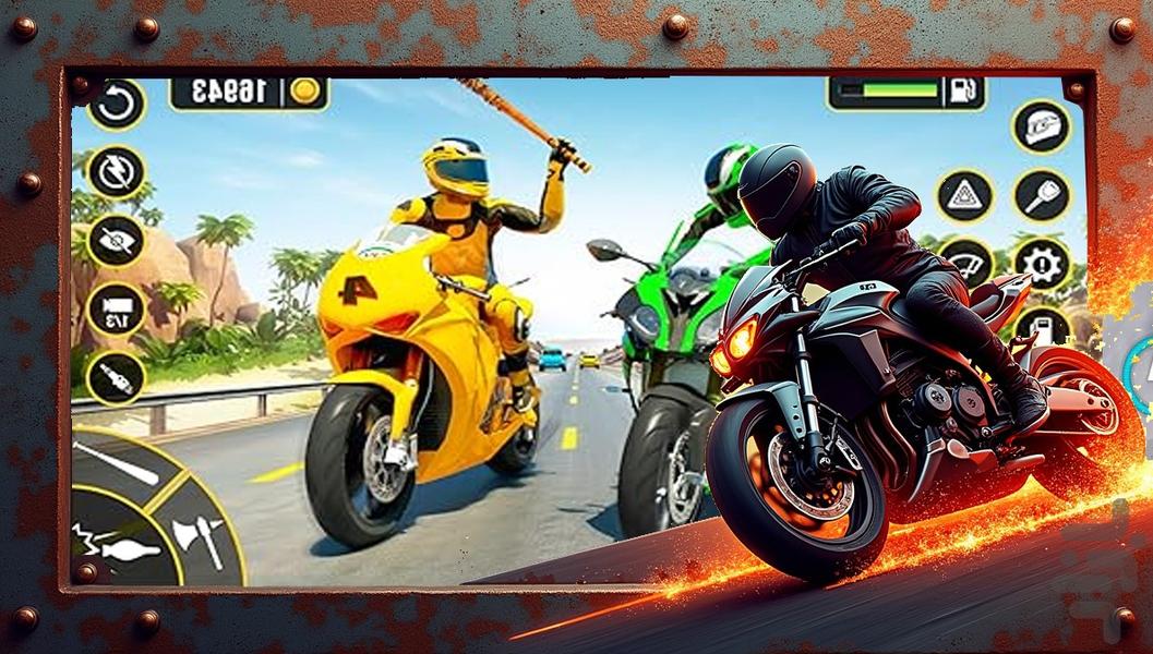 بازی موتور سواری - عکس بازی موبایلی اندروید