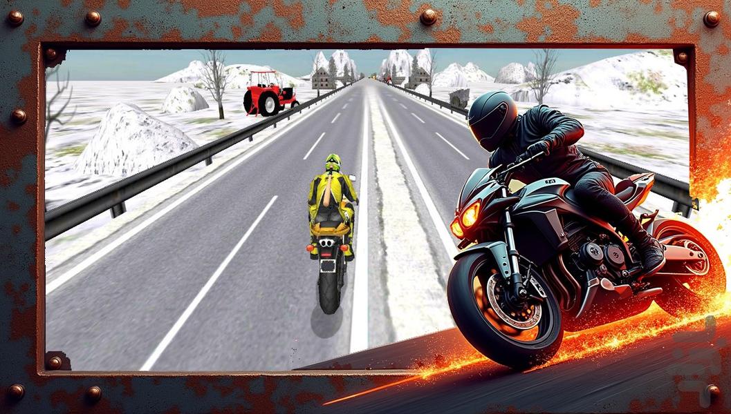 بازی موتور سواری - عکس بازی موبایلی اندروید