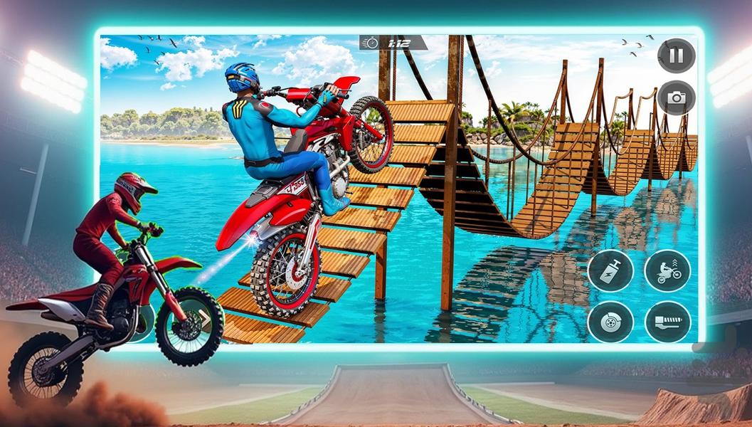 موتور بازی بی نهایت - Gameplay image of android game