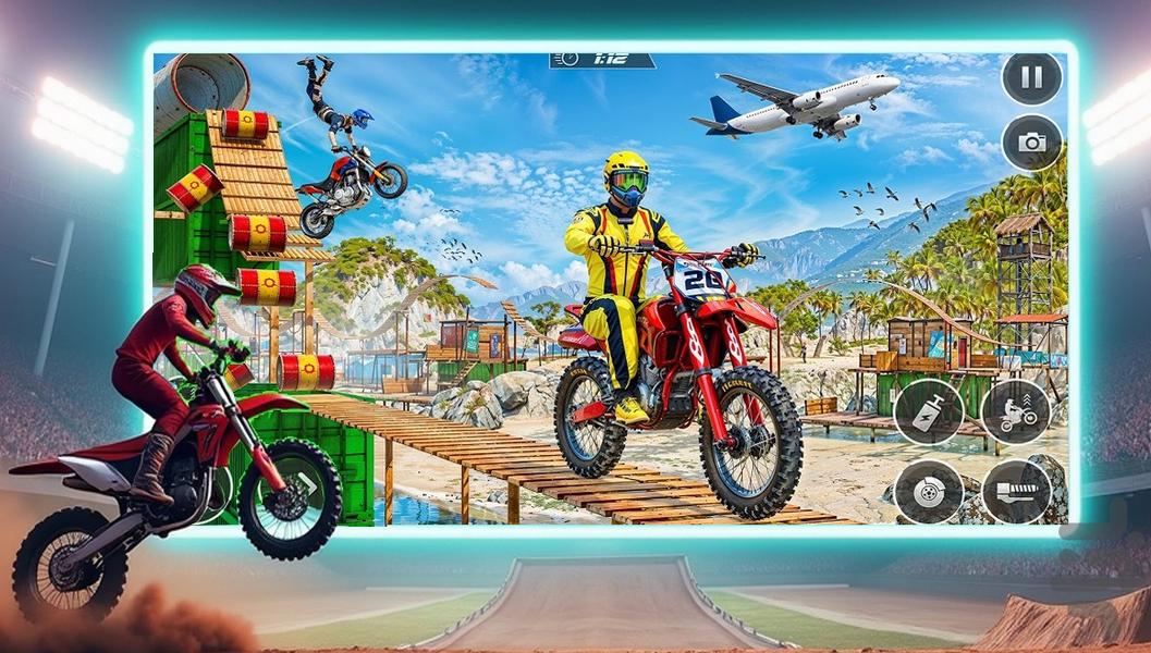 موتور بازی بی نهایت - Gameplay image of android game