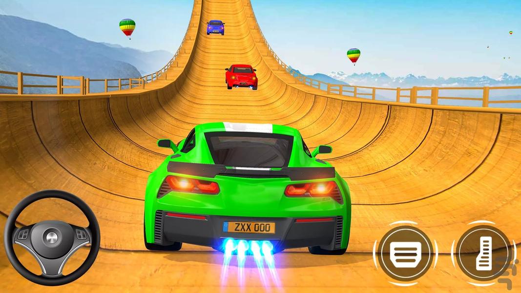 بازی ماشین مسابقه ای - Gameplay image of android game