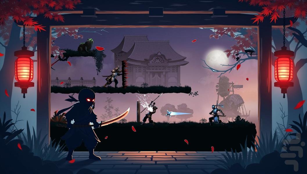 نینجا ارایشی - Gameplay image of android game