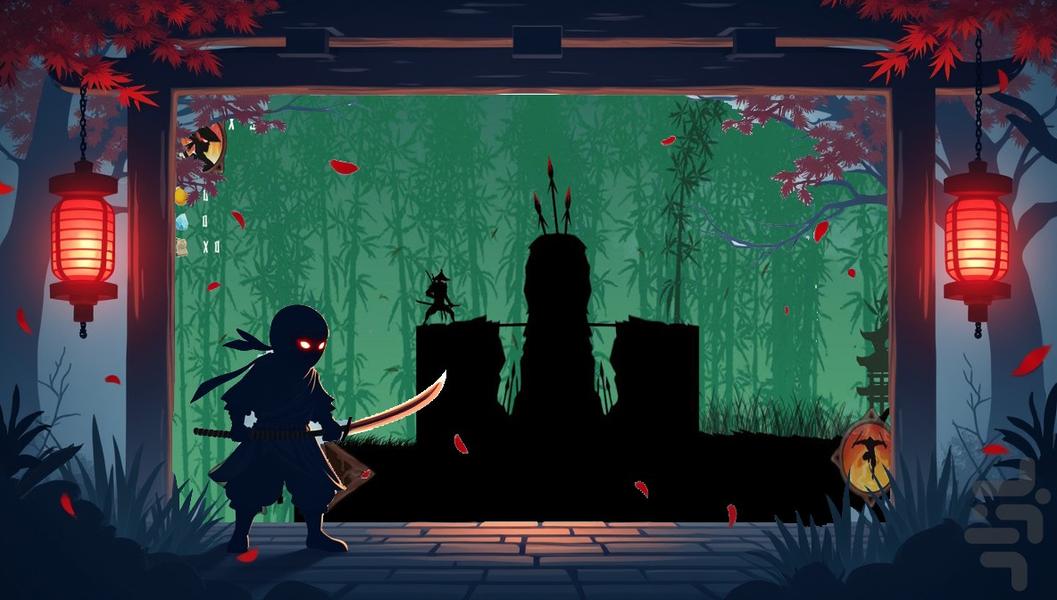 نینجا ارایشی - Gameplay image of android game