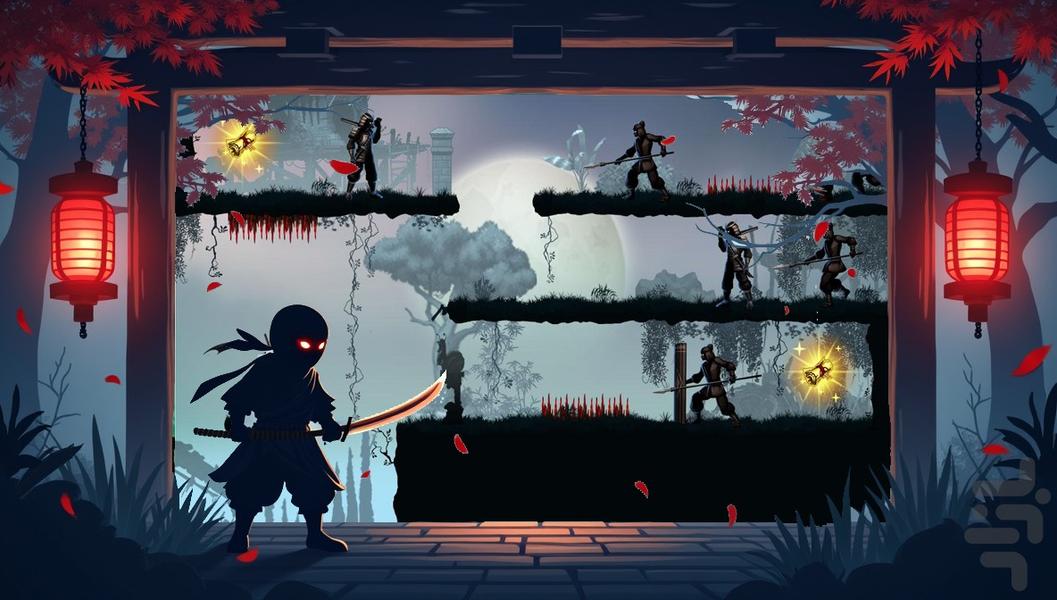 نینجا ارایشی - Gameplay image of android game