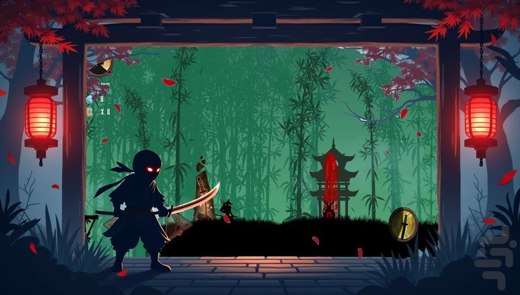 نینجا ارایشی - Gameplay image of android game