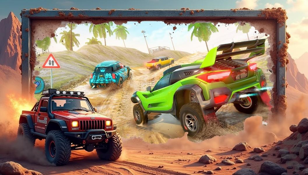 ماشین بازی - Gameplay image of android game
