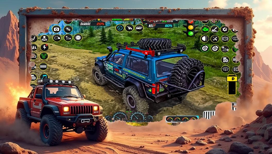 ماشین بازی - Gameplay image of android game